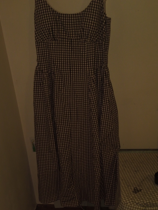 Abercrombie & Fitch Dresses & Skirts - Abercrombie & Fitch Black and White Gingham Maxi Dress